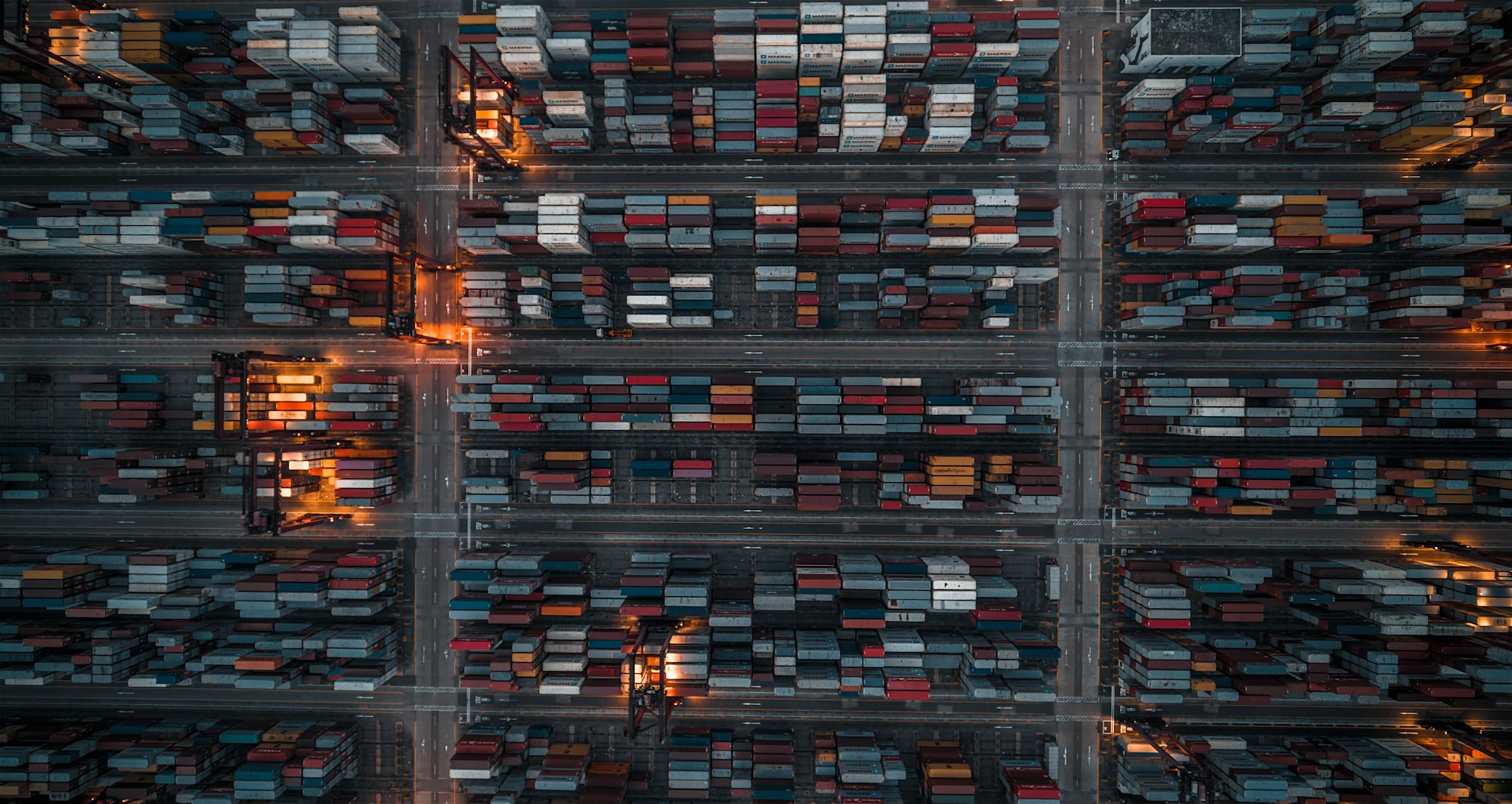 Port terminal and cargo handling